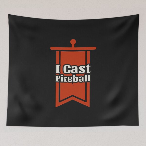 Item preview, I Cast Fireball designed and sold by ArtitudePrintLb.