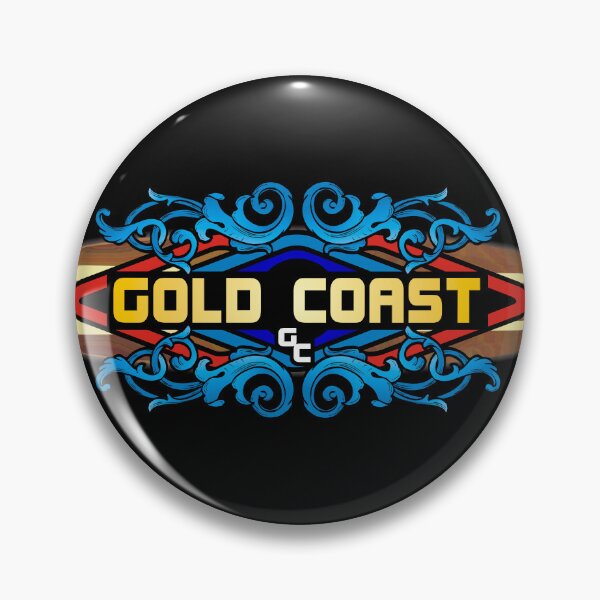 Artikelvorschau, Vintages Surfbrettmonogramm der Goldküste Australiens entworfen und verkauft von studioss76.