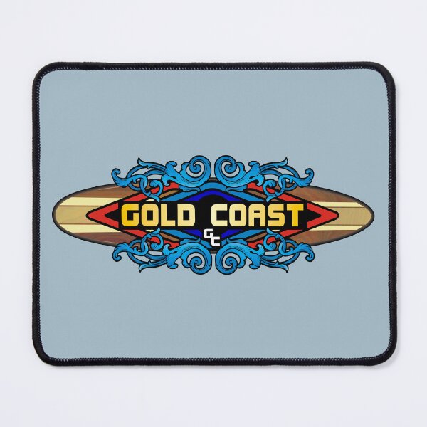 Item preview, Gold Coast Australia vintage surfboard monogram designed and sold by studioss76.