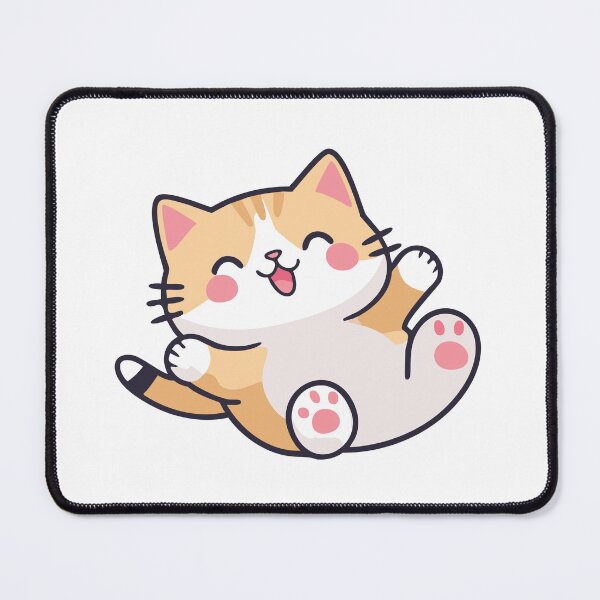 Item preview, Calico Cat Playing Kawaii designed and sold by Piwakawaka-CA.