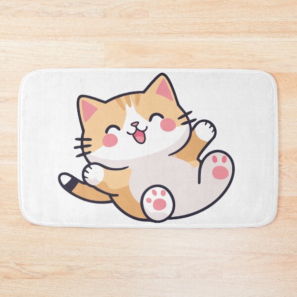 Item preview, Calico Cat Playing Kawaii designed and sold by Piwakawaka-CA.