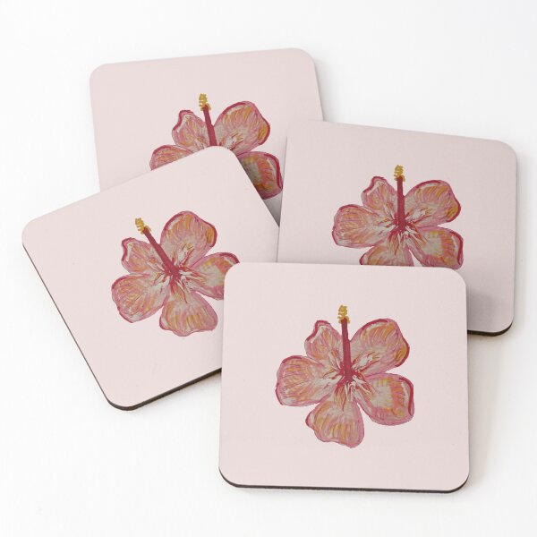 Item preview, A pink hibiscus flower  designed and sold by Artbyjot.
