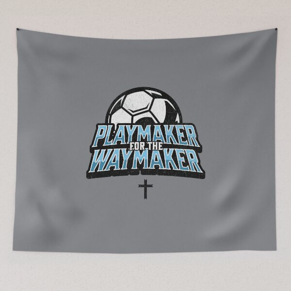 Item preview, Playmaker for the Waymaker Soccer designed and sold by quiggleton.