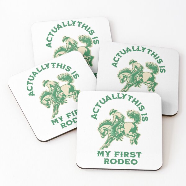 Item preview, Actually this is my first rodeo Country and Western t-shirt designed and sold by DestinationAU.