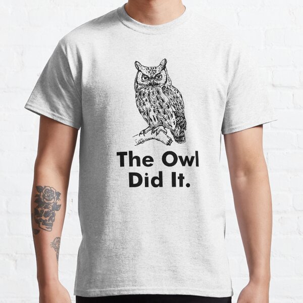 Owl Did It Staircase Classic T-Shirt