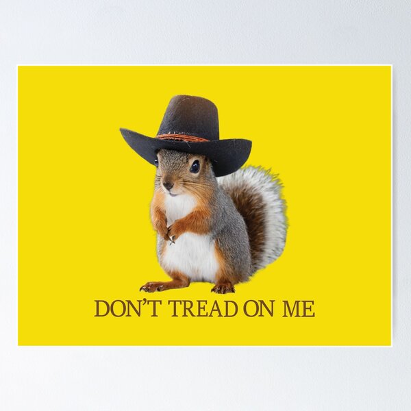 Item preview, DONT TREAD ON ME Pnut Squirrel Dont Tread On Me Gadsden Snake Flag  Pardody    designed and sold by pelagio.