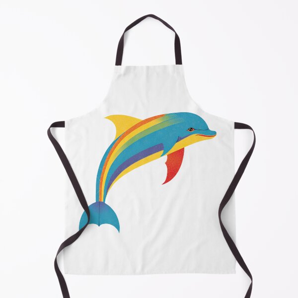 Artikelvorschau, Ein bunter Delphin entworfen und verkauft von Denya4Design.