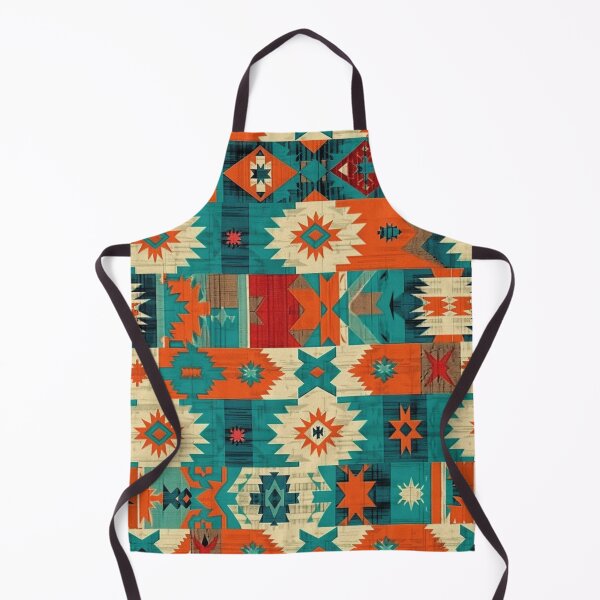 Item preview, Colorful Mapuche Pattern designed and sold by HausKatz.
