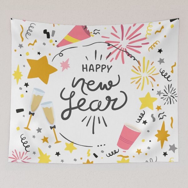 Item preview, Happy New Year designed and sold by MonVerSer.