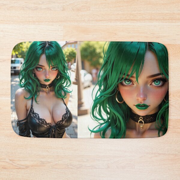 Item preview, sweet Green Hair Ivy Emo Girl designed and sold by NPC-Trader.