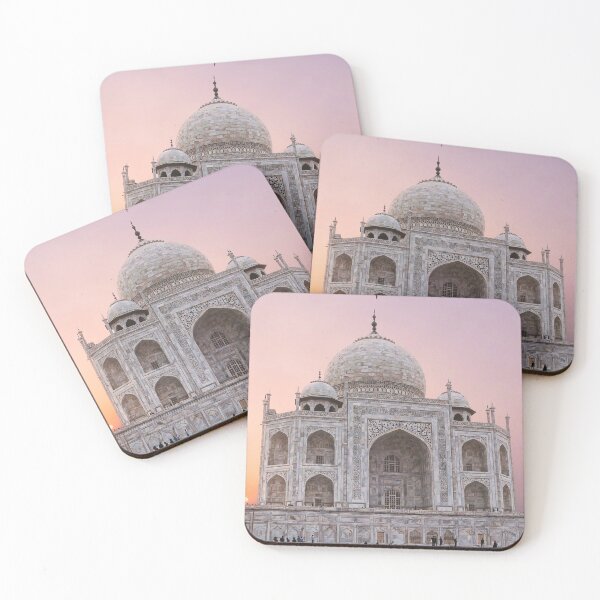 Item preview, Taj Mahal against a Pink Sunset designed and sold by jaynerushton.