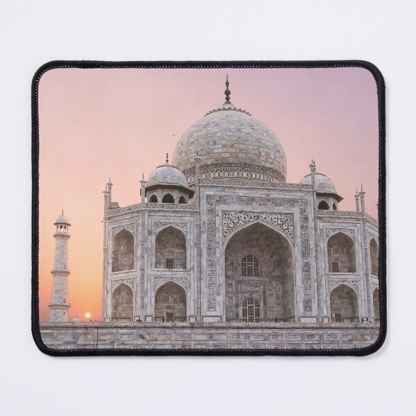Item preview, Taj Mahal against a Pink Sunset designed and sold by jaynerushton.