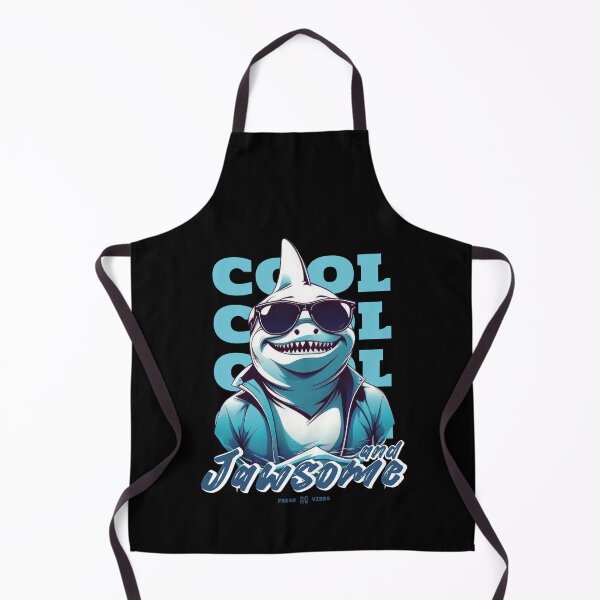 Item preview, Retro Ocean Cool Shark Jawsome Vibes  designed and sold by DrawHandArt.