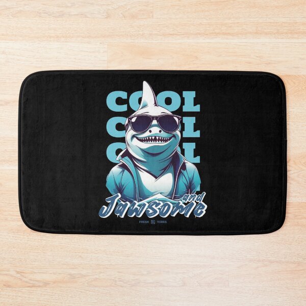 Item preview, Retro Ocean Cool Shark Jawsome Vibes  designed and sold by DrawHandArt.