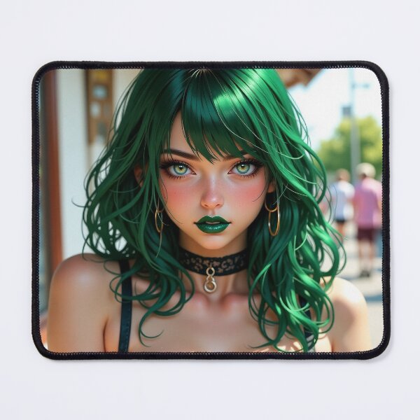Item preview, pPretty Green Hair Ivy Girl designed and sold by NPC-Trader.