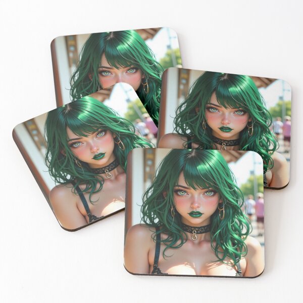 Item preview, pPretty Green Hair Ivy Girl designed and sold by NPC-Trader.