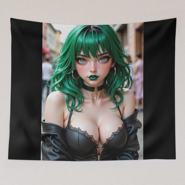 Item preview, pPretty Green Hair Ivy Girl designed and sold by NPC-Trader.