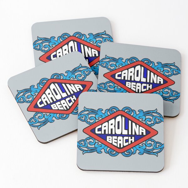 Item preview, Carolina Beach NC emblem retro sign designed and sold by studioss76.