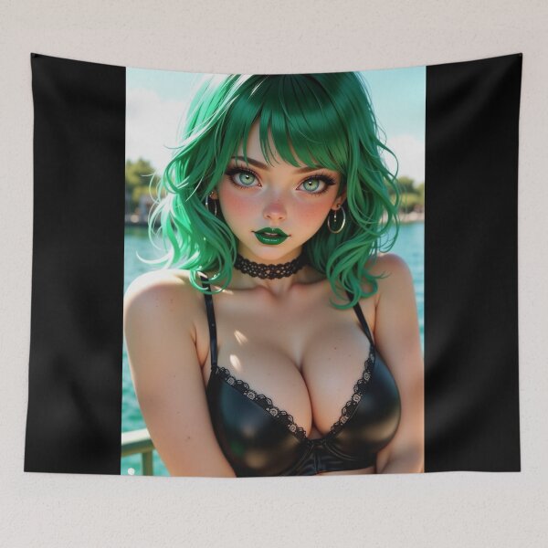 Item preview, Copy of Green Hair Ivy Emo Girl designed and sold by NPC-Trader.