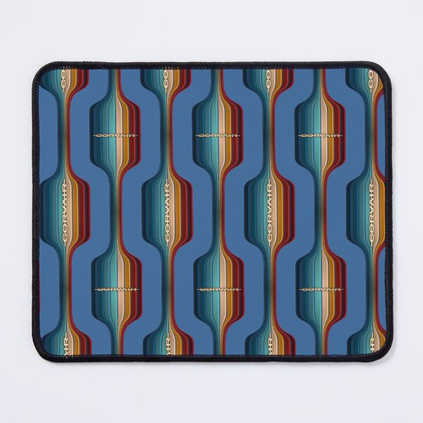 Item preview, Marina Blue Corvair Vintage Pattern Retro 60s 70s designed and sold by FlatSixGraphics.