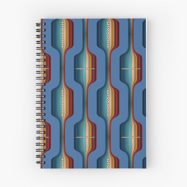 Item preview, Marina Blue Corvair Vintage Pattern Retro 60s 70s designed and sold by FlatSixGraphics.