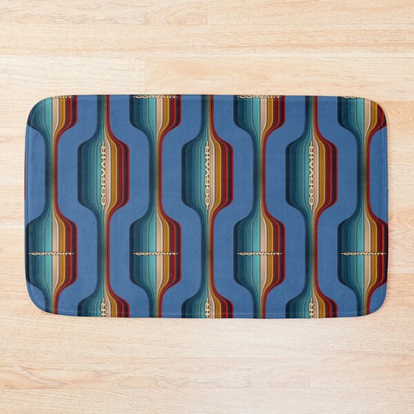Item preview, Marina Blue Corvair Vintage Pattern Retro 60s 70s designed and sold by FlatSixGraphics.