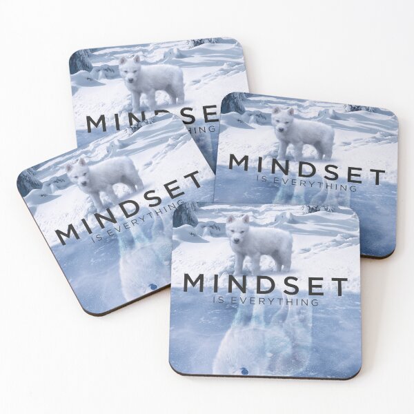 Item preview, Mindset Winter Wolf - Gym, Hustle, Success, Motivational designed and sold by chantastical.