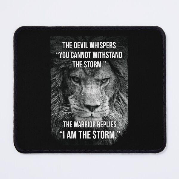 Item preview, I AM The Storm, Lion - Gym, Hustle, Success, Motivational designed and sold by chantastical.