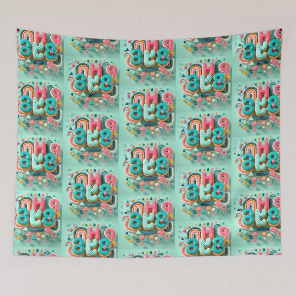 Item preview, 3D Number Art Design designed and sold by DesignHub.