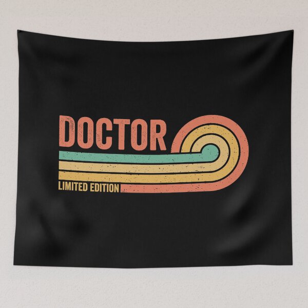 Artikelvorschau, Doktor Limitierte Edition Retro Doktor entworfen und verkauft von RareBunny.