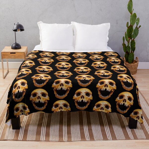 Item preview, Screaming Monster Skull designed and sold by hauntedtees.