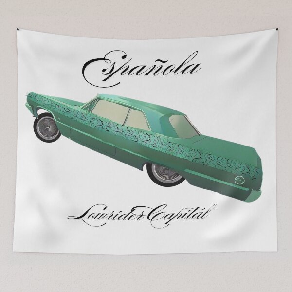 Aperçu de l'œuvre Capitale des Lowriders à Espanola au Nouveau-Mexique créée et vendue par TaraPen.