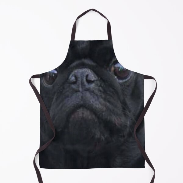 Item preview, Black Pug Dog Face designed and sold by ltldragn.