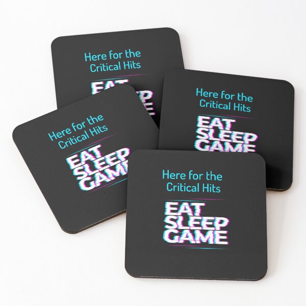 Item preview, Here for the Critical Hits Eat Sleep Game designed and sold by ArtitudePrintLb.