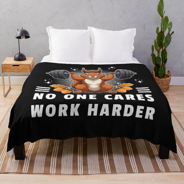 Item preview, Squirrel Workout - No one cares Work harder designed and sold by Oz64.