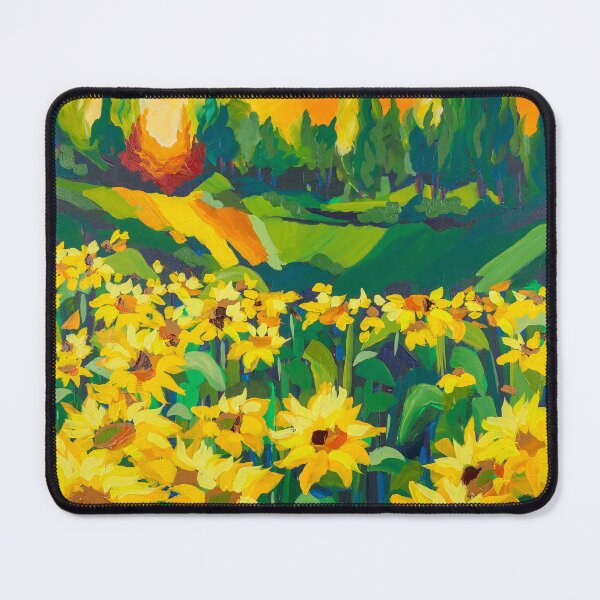 Item preview, The Sunflower Fields designed and sold by Maggiedeall.