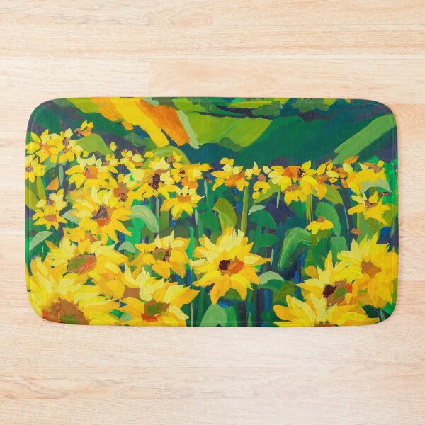 Item preview, The Sunflower Fields designed and sold by Maggiedeall.