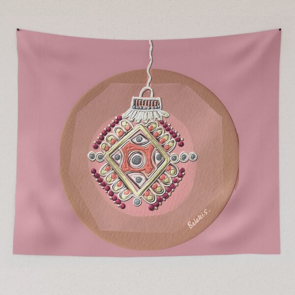 Item preview, Xmas bling BLUSH glitter designed and sold by bekki smith.