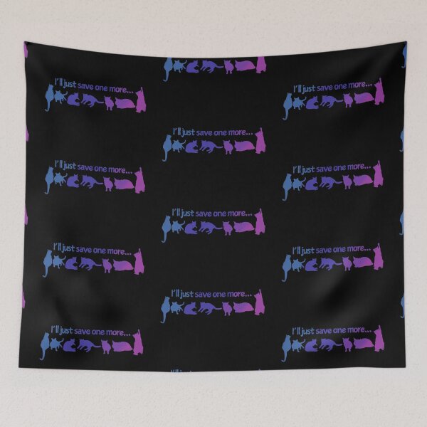 Item preview, I’ll just save one more… (blue & purple) designed and sold by kylie-kd.