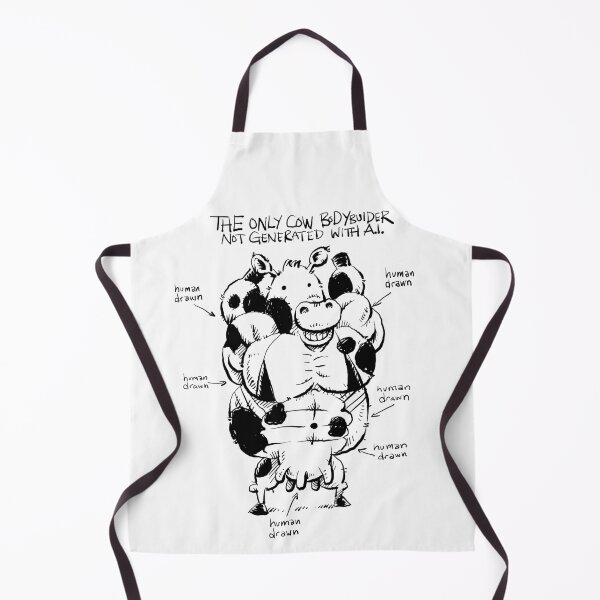 Item preview, Humn Drawn Cow Bodybuilder designed and sold by essence-of-fred.