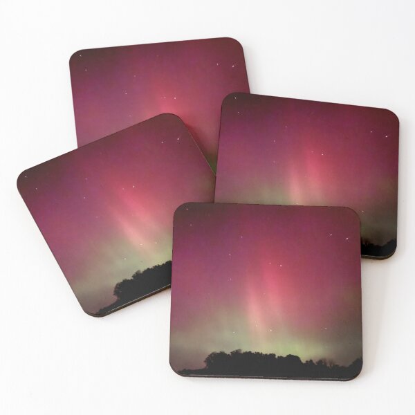 Item preview, Ohio Aurora Glow in Red, Green & White designed and sold by Rebecca Jane.