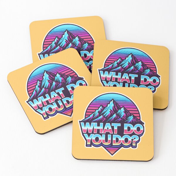 Item preview, What Do You Do? – Frank the Ranger’s Legendary Greeting designed and sold by Clove-Valley.
