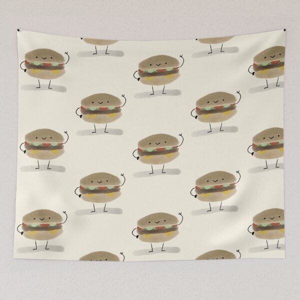 Item preview, Happy hamburger designed and sold by Matt Corrigan.