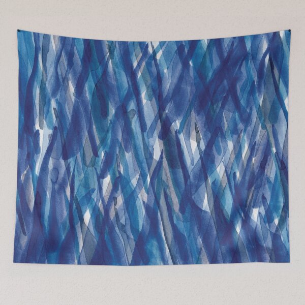 Item preview, Deep Blue Rainstorm designed and sold by Alexandria Levin.