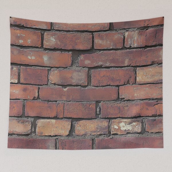 Item preview, Seamless Weathered Red Brick Wall Texture designed and sold by seelya83.
