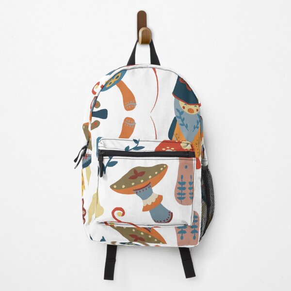 Item preview, Swedish Folk Art Mushrooms and Gnome designed and sold by Whirlybirdink.