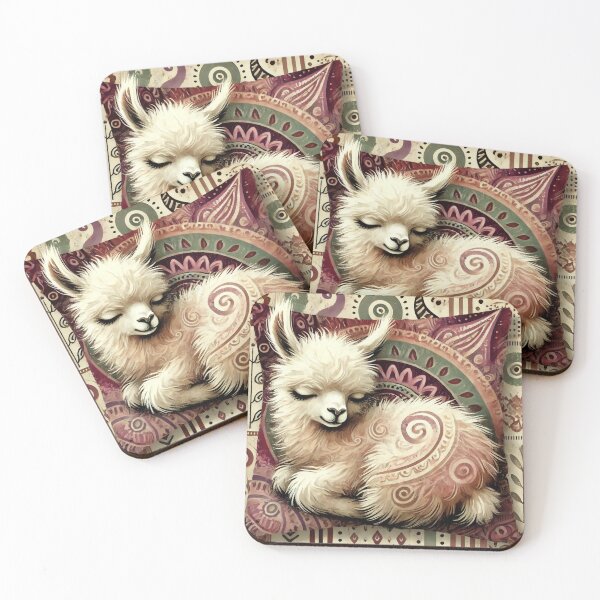 Item preview, Cute Vintage Baby Llama designed and sold by alw951.