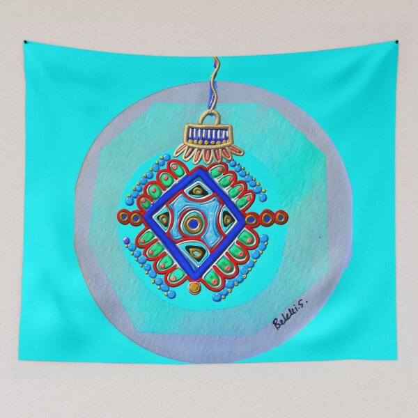 Item preview, Xmas bling AQUA glitter designed and sold by bekki smith.