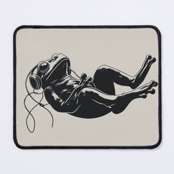 Item preview, Music Listening Frog designed and sold by mi33x.