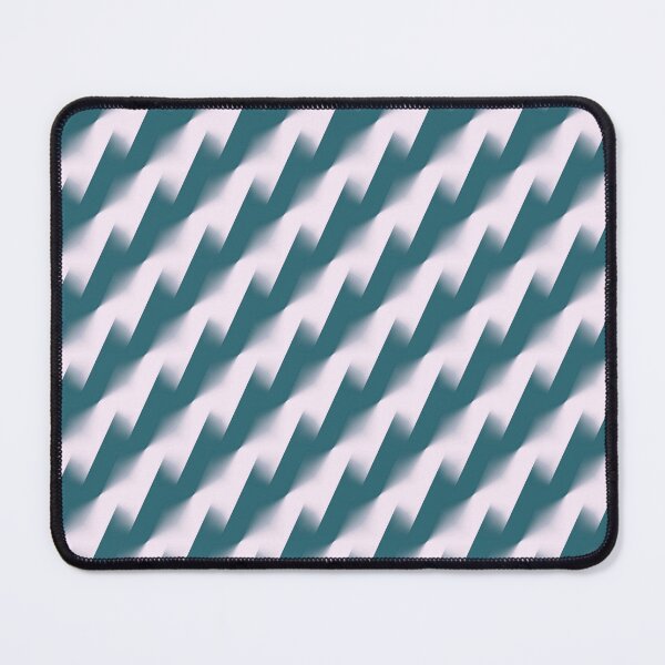 Item preview, Diagonal Stripe Stepped Zig Zag Pattern Gradient Dull Blue designed and sold by taiche.